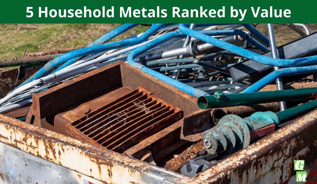 5 Household Metals Ranked by Value