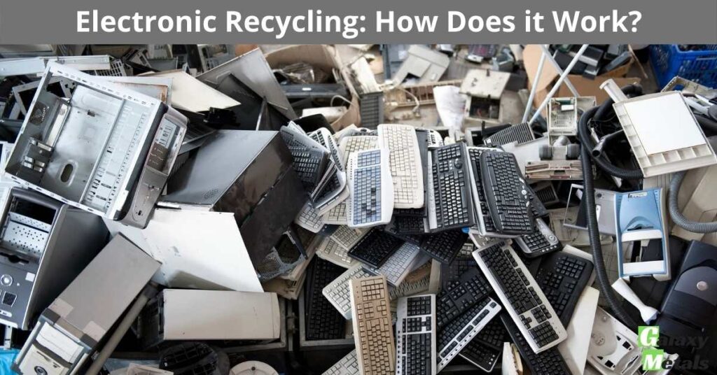 Electronic Recycling: How Does it Work? 1 Electronic Recycling - How Does it Work