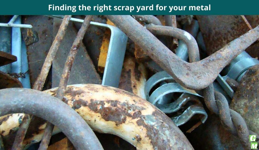 Finding the right scrap yard for your metal