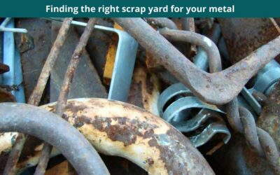 Finding the right scrap yard for your metal